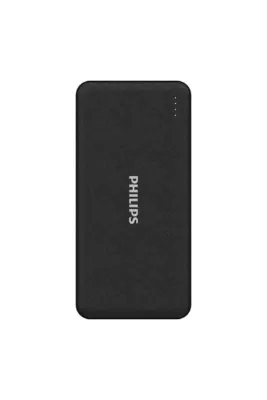 Philips DLP1910NB/62 10.000 mAh USB-Ax2 Hızlı Şarj Powerbank, Siyah