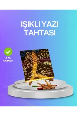 Laraheiser YENİ Çocuklar ve Yetişkinler İçin USB LED Işıklı Çizim Panosu TREND
