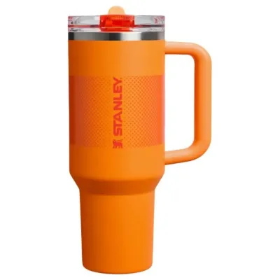 Stanley The Quencher ProTour Flip Straw Tumbler Pipetli Termos 118 LT Turuncu