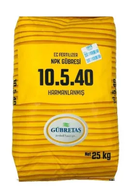 GÜBRETAŞ 10.5.40 Me (25 KG) Azotlu Fosforlu Potasyum