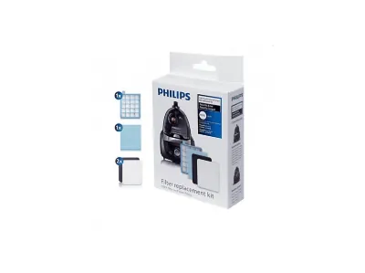 POPULER Philips Uyumlu PowerPro Active FC 8644/91 Uyumlu Hepa Filtre Seti