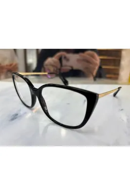 Vogue Vo5435-sı W44/11 55 Ekt (MEDIUM BEDEN) Kadın Mavi Işık Ve Uv420 Güneş Korumalı Siyah