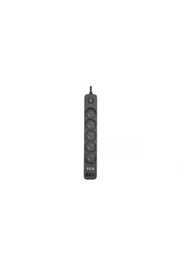 Inca IPW-44TU 5 Soket Akım Korumalı Priz | 2 USB-A 2 Type-C PD Anahtarlı 3840W