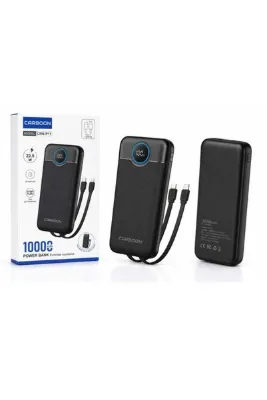 CARBOON CRN-P11 10.000 Mah 22.5W Kendinden kablolu powerbank