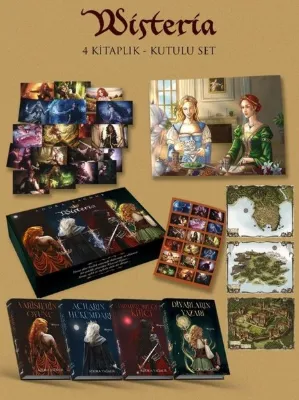 Wisteria Serisi Seti - 4 Kitap Takım - Hediyeli Kutu