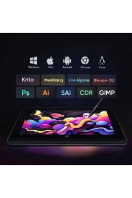 XP-Pen Artist Pro 16 Gen2 Grafik Tablet, 2.5K IPS, 16384 Basınç, %159 sRGB, Standlı XP ART16PRO GEN2