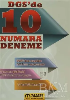 DGS`de 10 Numara Deneme