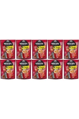 Nescafe 3'ü Bir Arada Orjinal 10'lu * 10 Paket