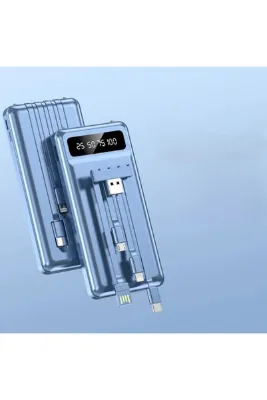 TTT Kendinden Kablolu 10.000 mAh Powerbank