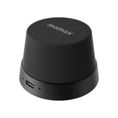 Momax Vibe Go Manyetik Bluetooth Hoparlör - Siyah