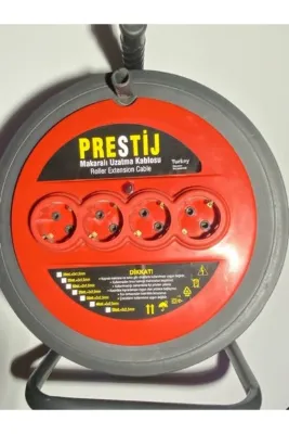 Prestij Boş Kablo Makarası 4 Lü