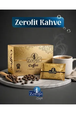 Zerofit kahve kolajen& lcarnitine ekstratlı 30lu şaşe