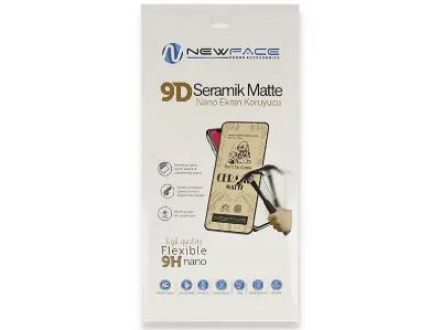 NEWFACE Samsung Galaxy A52 Uyumlu Mat Seramik Nano Ekran Koruyucu