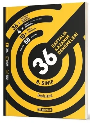 8. Sınıf İngilizce Haftalık Deneme