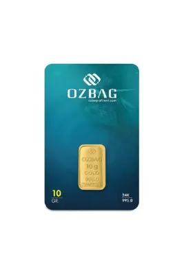 Özbağ 10 gr 24 Ayar Gram Altın