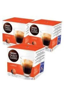 Nescafe Dolce Gusto Coffee Lungo 16 Kapsül X 3 Adet