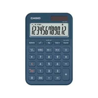 Casio MS-20YC-NY-W-DP Hesap Makinesi Mor
