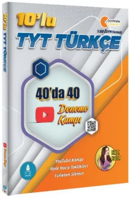 Hale Hoca 10'lu TYT Türkçe 40'ta 40 Deneme Kampı
