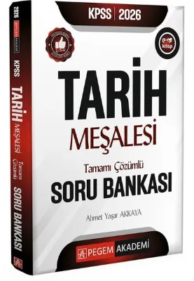 2026 KPSS Tarih Meşalesi Tamamı Çözümlü Soru Bankası