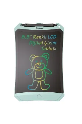 wicue 8,5'' Lcd Dijital Renkli Çizim Tablet/yeşil