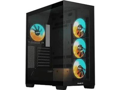 GIGABYTE C500 Panoramic Stealth Glass RGB USB 3.2 ATX Mid Tower Bilgisayar Kasası