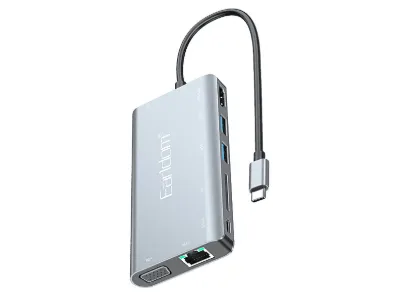 EARLDOM W29 8'i 1 Arada 4K USB Hub Çoklayıcı