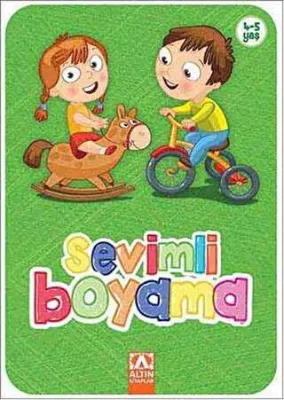 Sevimli Boyama Yeşil