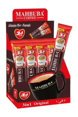 Mahbuba 3ü1 Arada Hazır Kahve 48x18gr