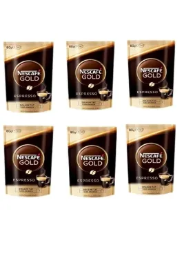 Nescafe Gold Espresso 80 Gr Ekonomik * 6 Adet
