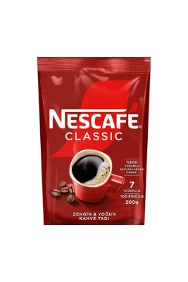 Nescafe Classic 200 gram Doğal %100 Kahve