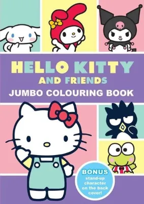 Hello Kitty Jumbo Colouring Book