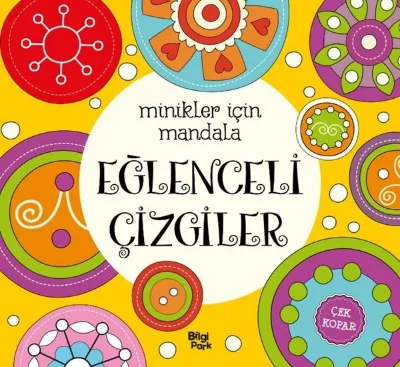 Eğlenceli Çizgiler - Minikler İçin Mandala