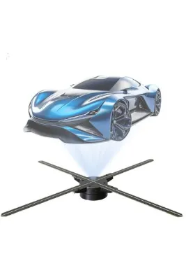 CM 65 3D Hologram Fan – LED Holografik Fan – Wi-Fi & SD Kart Kontrollü