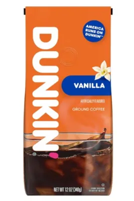 Dunkin Dunkınn Vanılla Artfıcally Flavored Ground Coffee 340 g