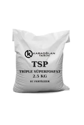 karaoğlan tarım Gübre Triple SüperFosfat Kompoze Taban Gübresi Katı Granüllü Gübre 2.5 Kg