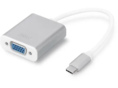 DIGITUS DA-70837 1080p 20 cm VGA Adaptör