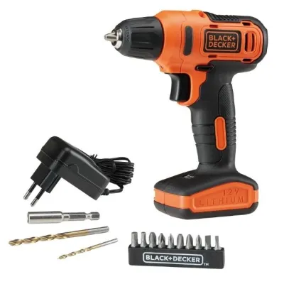 Black & Decker LD12SA-TR 12 V 1.5 Ah Akülü Vidalama Cihazı