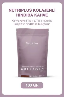 Farmasi Nutriplus Kolajenli Hindiba Kahve 100 gr | Hindiba Kahve ve Kolajen Karışımı