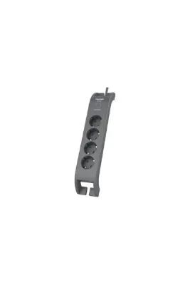 Philips SPN3140A/62 2400 Joules 2mt 4-lü Akım Koruma Priz Gri