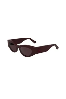 Calvin Klein Jenas CKJ 24626S 605 52 Kadın Kelebek Bordo Kemik Güneş Gözlüğü