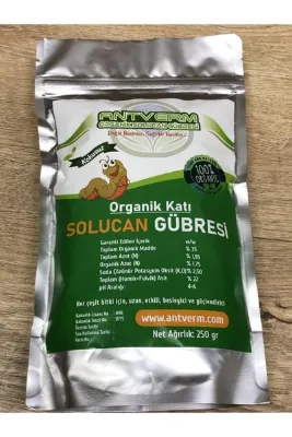 Antverm 250 Gr Açelya Orkide Sukulent Kauçuk Atatürk Çiçeği Deve Tabanı Için Organik Gübre
