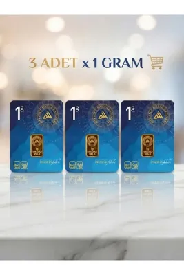 Ahlatcı 24 Ayar - 3 gram Külçe Altın