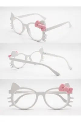 Hello Kitty Tasarımlı 3D Baskı Oyuncak Çocuk Gözlük Çerçevesi