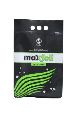 STOLLER Max Foli 20.20.20 - 2,5 Kg Dengeli Toz Gübre Karışımı Gelişim Arttırma,verim,besin Maddesi