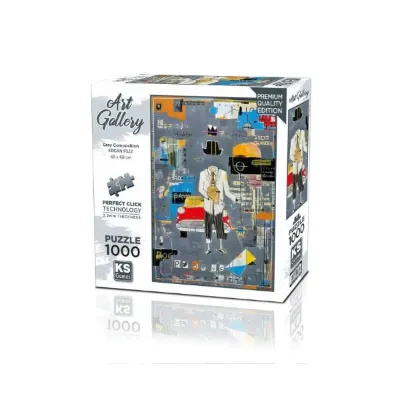 Ks Games-Puz.1000 Gray Composition
