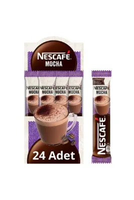 Nescafe 3'ü 1 Arada Hazır Kahve Mocha 17 g x 24 Adet