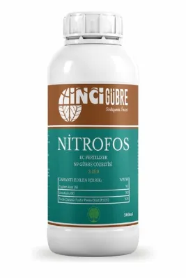 İnci Gübre Nitrofos Sıvı Fosforlu Gübre 500 ML - Tomurcuklanma ve Çiçek Tutturucu