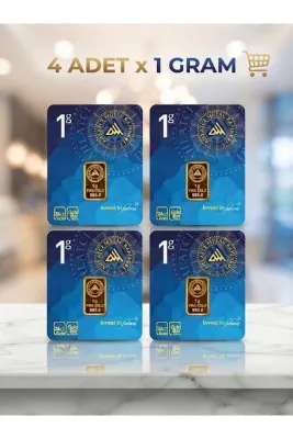 Ahlatcı 24 Ayar - 4 gram Külçe Altın