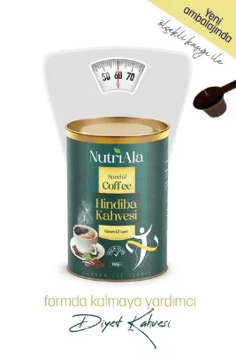 NutriAla Hindiba Diyet Kahvesi Detox (inülin) Orafti® 150 gr Kasik Tat Yeni Ambalaj