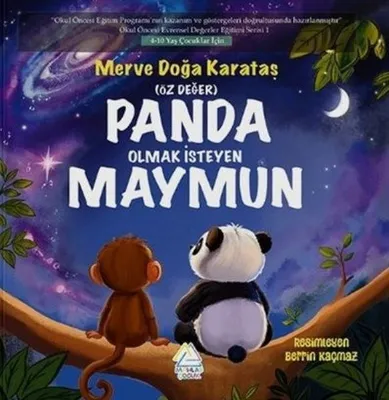 Panda Olmak İsteyen Maymun
